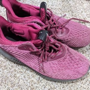 Pink Adidas alpha bounce shoes womens size 7 1/2